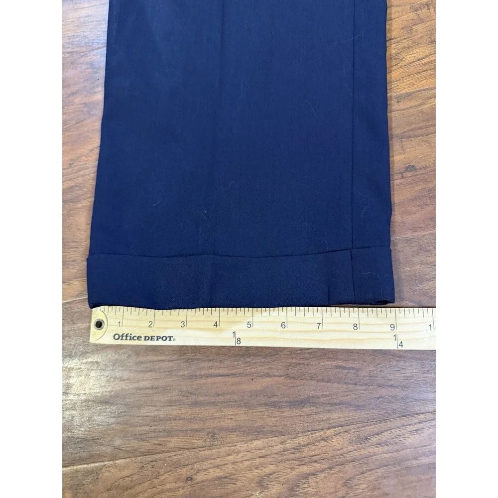 Men's 40x30 JoS. A. Banks Pleated Navy Tailored Fit Traveler Pants